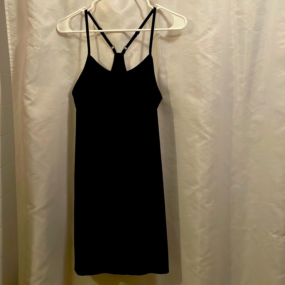 All in motion workout dress, size small, black, with shorts underneath.